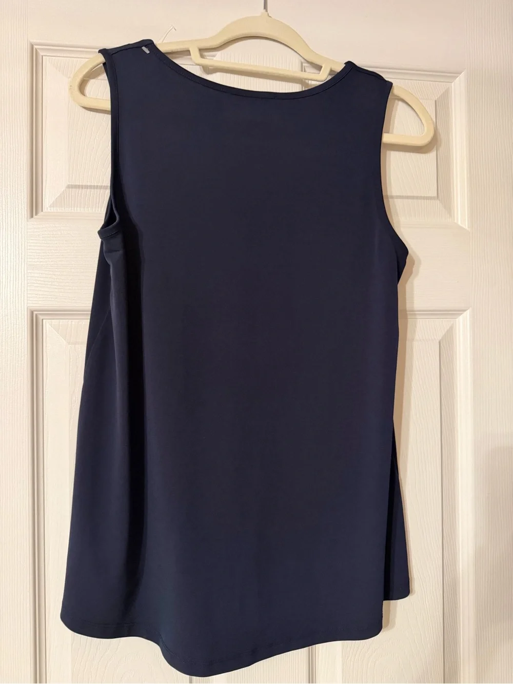 Michael Kors Navy Sleeveless Blouse Size Medium